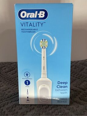 Oral-b Vitality Rechargeable Toothbrush - White